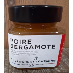 Confiture Poire/Bergamote 130g