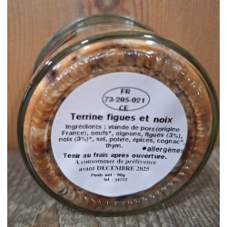 Terrine Figues Noix 90g